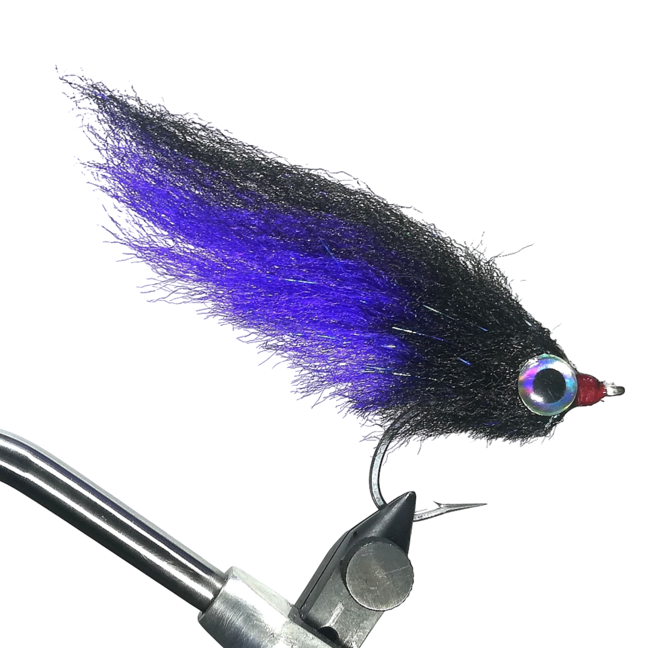 SF BAITFISH - BLACK OVER PURPLE