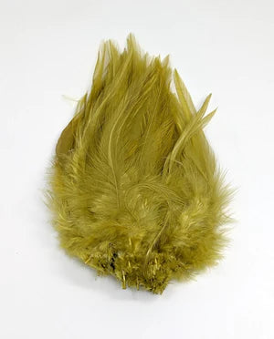 HARELINE STRUNG CHINESE 5-7” SADDLE HACKLE FEATHERS